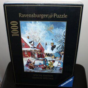 3/$188❤️Special Edition Ravensburger Winter Games Pauline Paquin puzzle Hockey